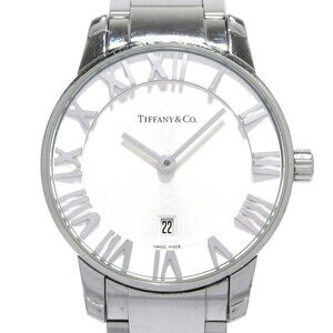 TIFFANY&Co. Atlas Dome - Silver Women's Wrist Watch 579-072425